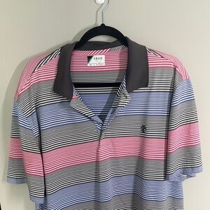 Izod Golf Striped Polo